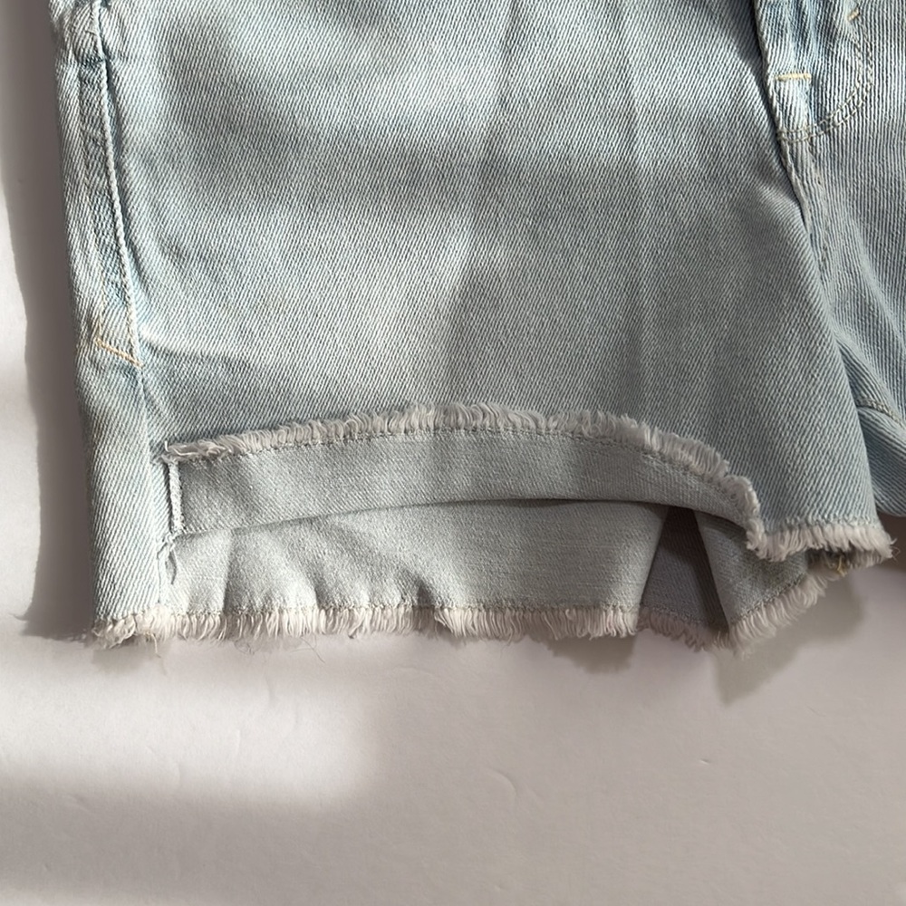 NWT Kensie Vintage Luxe High Rise Denim Shorts SZ-27 - Picture 5 of 12